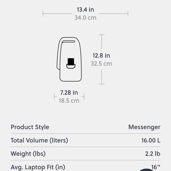 SALE! TIMBUk2 Classic Messenger/LaptopBag - Picture 10 of 10